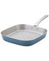 Фото #1 товара Discontinued Ayesha Curry Home Collection Porcelain Enamel Nonstick Square Grill