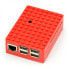 Фото #1 товара Pi-Blox - case for Raspberry Pi Model 3B+/3B/2B - red