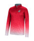ფოტო #3 პროდუქტის Men's Crimson Washington State Cougars Walter Quarter-Zip Windshirt