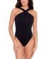 Women's Cross-Front One-Piece Swimsuit