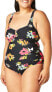 Фото #1 товара Anne Cole 278165 Women's Standard Monokini, Multi Print, 10