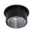 PAULMANN Gil Coin - Surfaced lighting spot - 1 bulb(s) - LED - 6 W - 2700 K - Black - Brushed iron