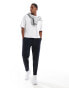 Фото #1 товара ASOS DESIGN tapered scuba joggers in navy