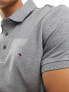 Tommy Hilfiger 1985 slim polo shirt in grey