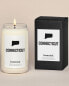 Homesick Connecticut Candle White