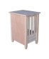 Фото #5 товара Mission Tall End Table with Drawer