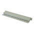 ROLINE Cat.6/Class E 19" Patch Panel - 24 Ports - STP light grey - Metal