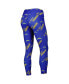 Women's Royal Los Angeles Chargers Breakthrough Allover Print Lounge Leggings