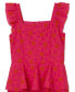 Фото #4 товара Big Girls Embroidered Tiered Knee-Length Dress