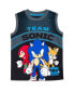 Фото #3 товара Boys Sonic the Hedgehog Knuckles Tails Tank Top and Shorts to