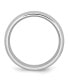 ფოტო #2 პროდუქტის Cobalt Polished Half Round Wedding Band Ring