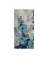 Фото #1 товара Marietta Cohen Art And Design 'Blue Floral Textile 2' Canvas Art - 10" x 19"