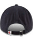 ფოტო #5 პროდუქტის Men's Navy Boston Red Sox Logo Replica Core Classic 9TWENTY Adjustable Hat