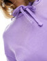 Monki hoodie in dark lilac