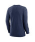 ფოტო #4 პროდუქტის Women's Navy Milwaukee Brewers Authentic Collection Legend Performance Long Sleeve T-shirt