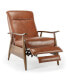 Solaris Wood Arm Push Back Recliner