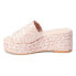 Фото #6 товара BEACH by Matisse Peony Platform Womens Pink Casual Sandals PEONY-690
