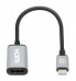 Фото #1 товара Manhattan USB-C to HDMI Cable - 4K@60Hz - 5 Gbps (USB 3.2 Gen1 aka USB 3.0) - 15cm - Black - Male to Male - Three Year Warranty - Polybag - 0.15 m - USB Type-C - HDMI - Male - Female - Straight