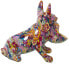 Decorative Figure Alexandra House Living Multicolour Plastic Dog 19 x 32 x 27 cm Bowl