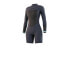 Фото #1 товара MYSTIC Brand Longarm Shorty 3/2 mm Bzip Flatlock Women Wet Suit