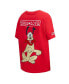 ფოტო #2 პროდუქტის Women's Minnie Mouse Red Mickey Friends True Love Boyfriend T-Shirt