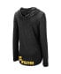 Фото #2 товара Women's Black Iowa Hawkeyes My Lover Long Sleeve Hoodie T-shirt