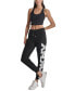 DKNY Women's Exploded Logo Cuff Jogger Pants