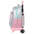 SAFTA Compact With Trolley Wheels Benetton Backpack