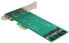 Фото #6 товара Delock 2x 67-pin M.2 key B - 2x SATA 7-pin - PCIe - SATA - Low-profile - PCIe 1.1 - PC - 0.5 m