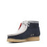 Фото #6 товара [26165077] Mens Clarks Originals Wallabee Boot VCY 'Navy Grey'