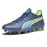 Puma King Ultimate Firm GroundArtificial Ground Soccer Cleats Mens Blue Sneakers