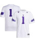 ფოტო #1 პროდუქტის Men's #1 White Washington Huskies Premier Football Jersey