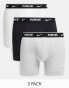 Фото #1 товара Nike boxer brief 3 pack in grey