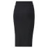 Фото #4 товара Puma Classics Ribbed Midi Skirt Womens Size S Casual 671975-01