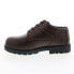 Фото #9 товара Lugz Savoy Slip Resistant MSVYEV-245 Mens Brown Wide Athletic Work Shoes