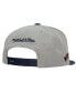 Фото #3 товара Men's Gray Boston Red Sox Cooperstown Collection Away Snapback Hat