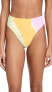 Фото #1 товара L*Space 284614 Frenchi Bitsy Bikini Bottoms, Diagonal Sunburst, XS