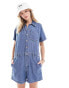 Фото #2 товара Levi's Heritage romper playsuit in blue wash denim