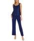 3-Pc. Sequined Lace Pantsuit & Jacket