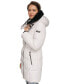 Фото #3 товара Women's Faux-Fur-Trim Hooded Anorak Puffer Coat