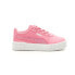 Puma Carina 2.0 Sparkly Snow Lace Up Toddler Girls Pink Sneakers Casual Shoes 3