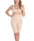 ფოტო #3 პროდუქტის Plus Size High-Waisted Seamless Firming Thigh Shaper