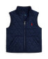 Toddler and Little Boys Quilted Water-Repellent Vest