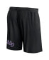 ფოტო #4 პროდუქტის Men's Black Colorado Rockies Clincher Mesh Shorts