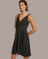 ფოტო #4 პროდუქტის Donna Karan Women's High-Low A-Line Dress