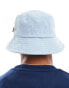 Levi's bucket hat with logo in blue denim wash