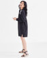 ფოტო #2 პროდუქტის Women's Embroidered Pullover Long-Sleeve Dress, Created for Macy's