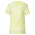 Фото #2 товара Puma Power Graphic Crew Neck Short Sleeve T-Shirt Womens Yellow Casual Tops 6787