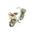 Фото #2 товара Декоративная фигура Home ESPRIT Велосипед Vintage черный-мятный 24 x 9 x 13 см (2 шт)
