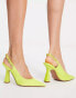 Фото #4 товара Туфли ASOS DESIGN Prosper Lime Fizz